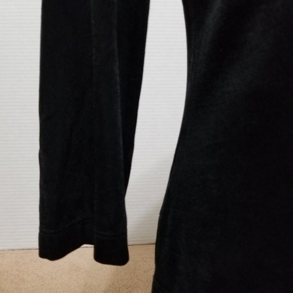 Softwear by Mark Singer top Small slinky layered look 2fer side split 3/4 sleeve - Picture 9 of 11